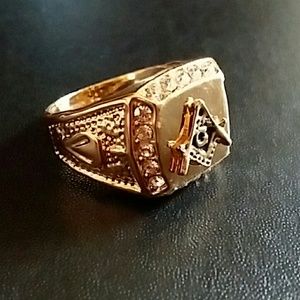 Men's Masonic Lodge Ring